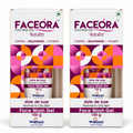 FACEÓRA Face Wash Gel pack of 2, two 100 g boxes