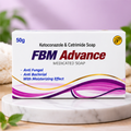 FBM Advance soap 50 g box, front packaging