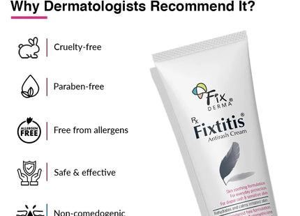 Fixderma Fixtitis Anti Rash Cream 75g