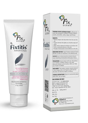 Fixderma Fixtitis Anti Rash Cream 75g