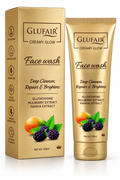 GLUFAIR Creamy Glow Face Wash 100ml with outer box