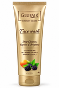 GLUFAIR Creamy Glow Face Wash 100ml front