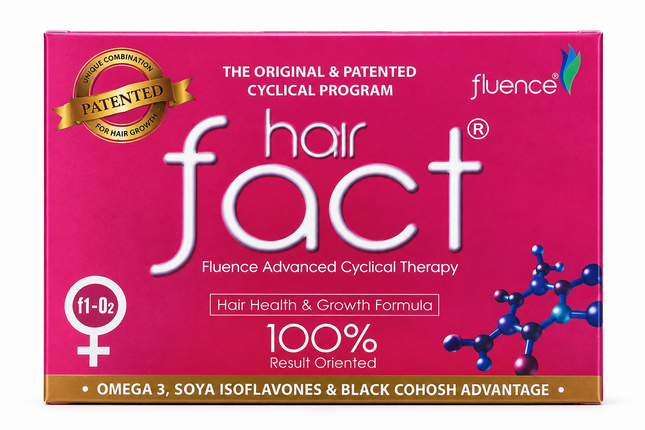 Hair Fact Fluence Advanced Cyclical Therapy F1-O2 front pack