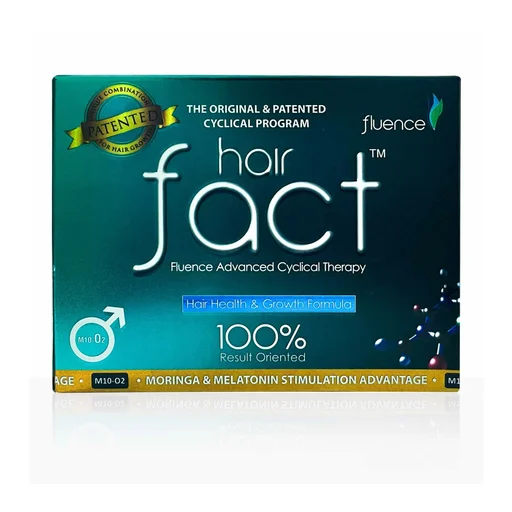 Hair Fact Fluence Advanced Cyclical Therapy Men M10-O2 front pack