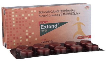 Extend Forte Strip Of 10 Tab 1*10Tab