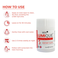 IBERIA LUMIQUE Illuminating Face Mask 50ml how to use guide