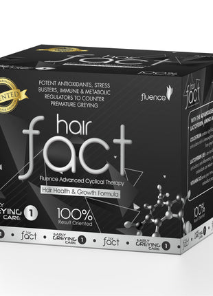 hair fact fluence advance cyclical therapy EARLY GREYING CARE 1