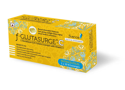 F-GLUTASURGE -C L-GLUTATHIONE SOFT GELATIN LOZENGES 1*10