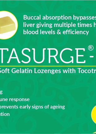 F-GLUTASURGE -E L-GLUTATHIONE SOFT GELATIN LOZENGES 1*10