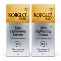 KOJIGLO Gold cream pack of 2 with two 30 g cartons