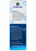 Galcare NAX Face Wash Gel 75 ml side panel and product details