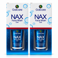 Galcare NAX Face Wash Gel pack of 2, two 75 ml units