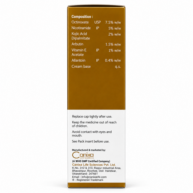 Dremz Ultra Cream 20g composition and manufacturer details