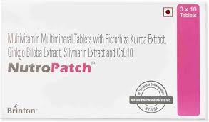 Nutropatch tablets pack of 3 strip in 1 Box