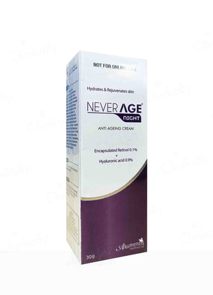 Neverage Night Cream 30 Gm