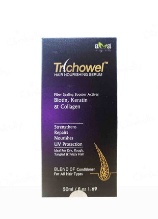 Trichowel Hair Nourshing Serum 50Ml pack of 2