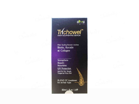 Trichowel Hair Nourshing Serum 50Ml pack of 2