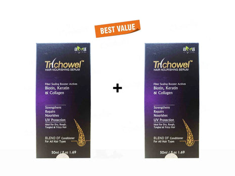 Trichowel Hair Nourshing Serum 50Ml pack of 2