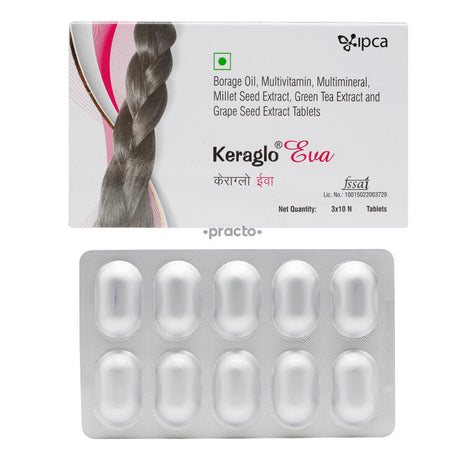 Keraglo Eva Tablet STRIP 10 TAB