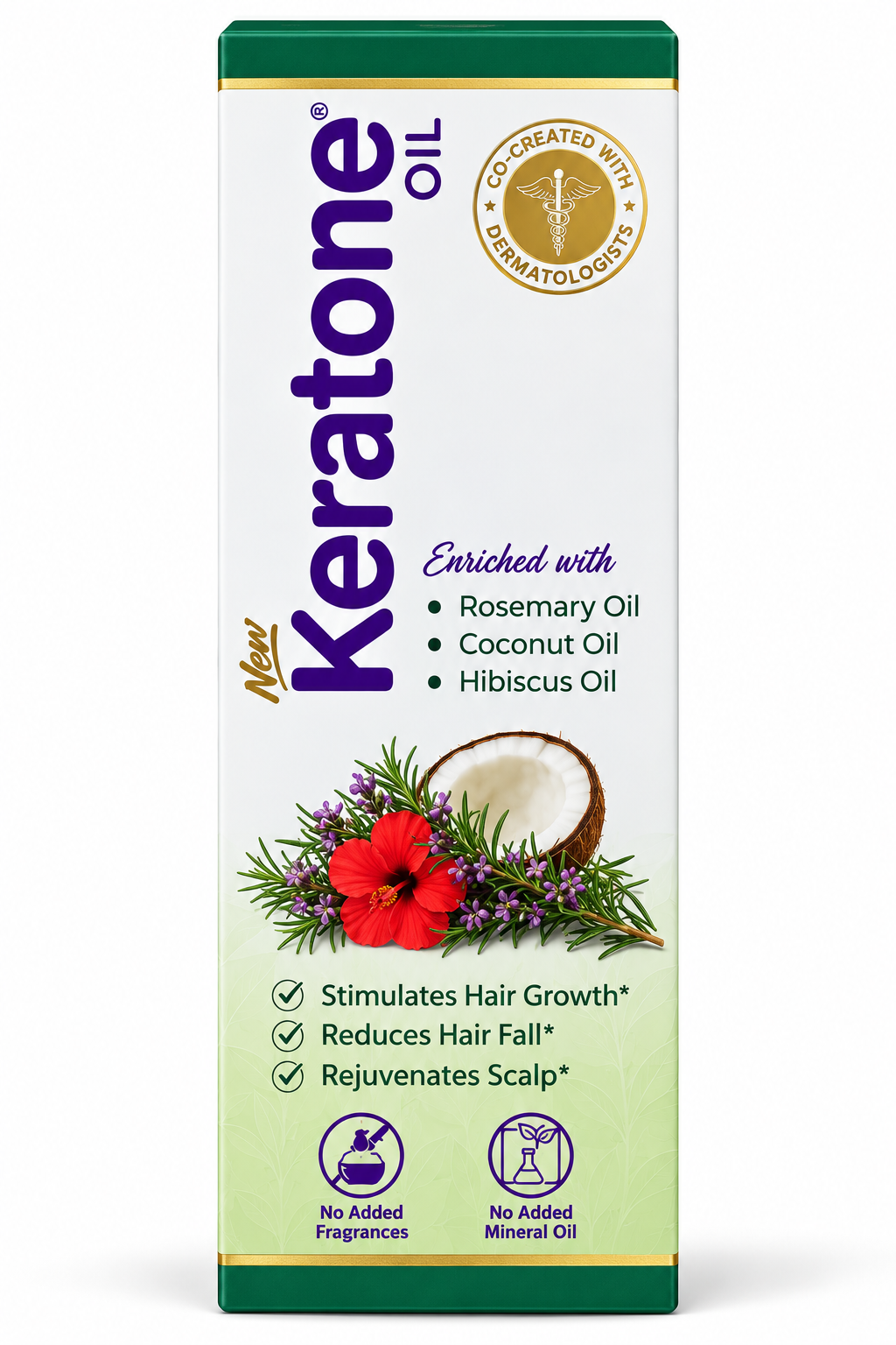 Dabur Keratone Oil 100ml front pack