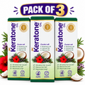 Dabur Keratone Oil packaging views