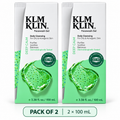 KLM KLIN Facewash Gel pack of 2, two 100 mL cartons