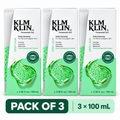KLM KLIN Facewash Gel pack of 3, three 100 mL cartons