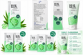 KLM KLIN Facewash Gel product gallery showing front, back, tube and pack sizes