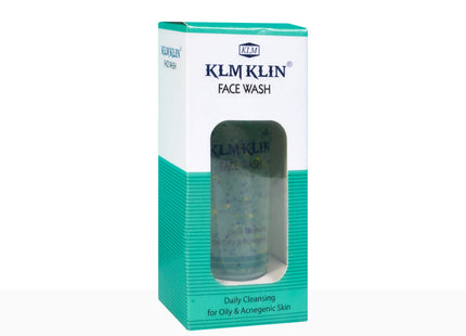klm klin aha face wash for acne