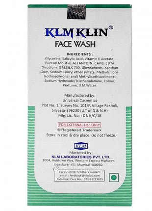 KLM Klin Face Wash, 50ml