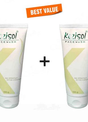 Kozisol face wash 100ml pack of 2