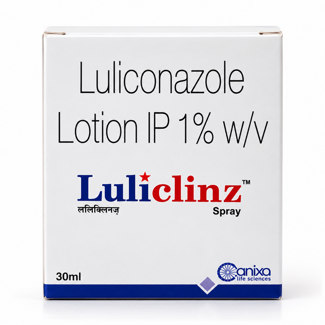 Luliclinz Spray 30ml front pack