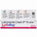 Luliclinz Cream 30g back packaging with usage and care information