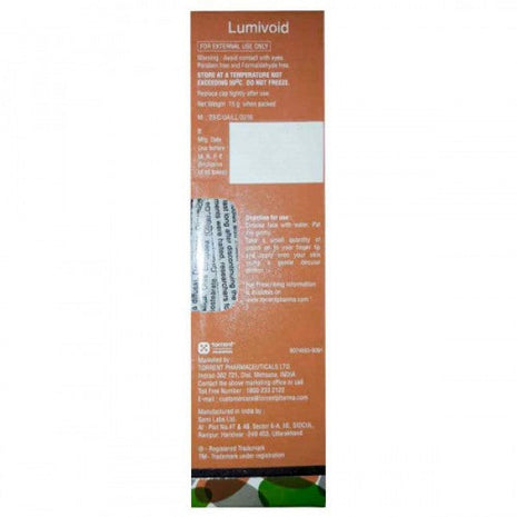 Lumivoid Depigmenting Cream, 15gm (Rs. 36.66/gm)