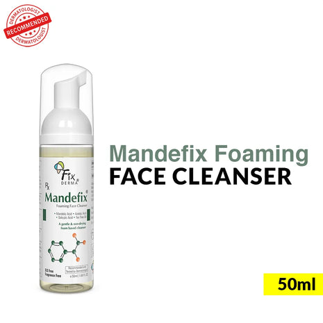 Fixderma Mandefix Foaming Face Cleanser 50ml