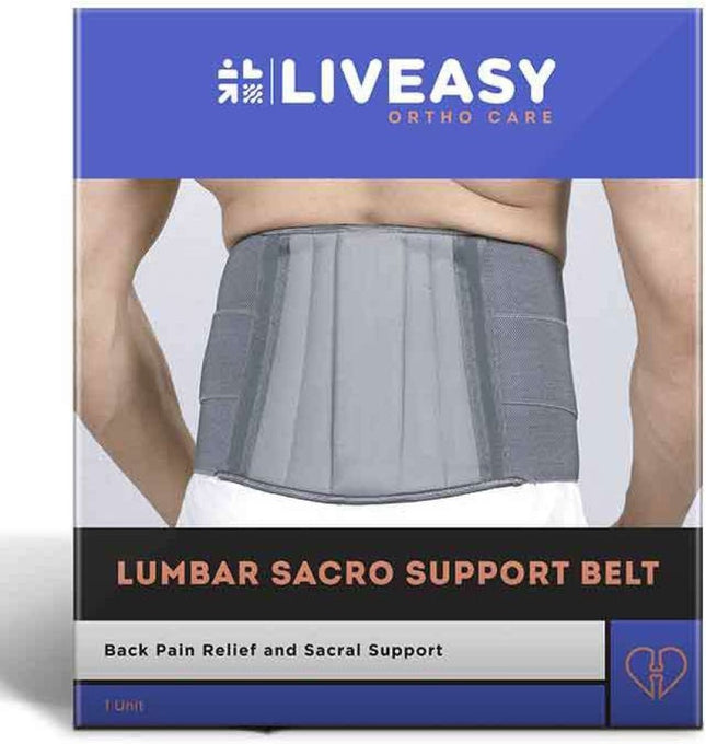 Liveasy Ortho Care Lumbar Sacro Support Belt