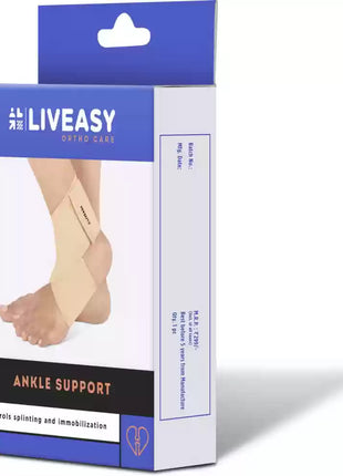 Liveasy ortho care ankle support (L SIZE)