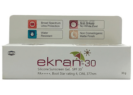 Ekran 30 Silicon Sunscreen Gel 30G