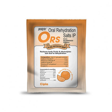 ORS Prolyte Powder - Orange, 21gm (Rs. 0.92/gm)