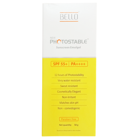 Photostable Sunscreen Gel, 50gm