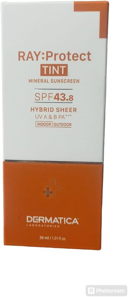 Dermatica Ray Protect Tint Mineral Sunscreen SPF 43.8 |30Ml