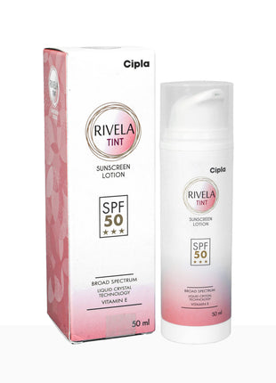 Rivela Tint Sunscreen Lotion SPF 50