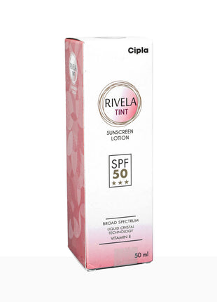 Rivela Tint Sunscreen Lotion SPF 50