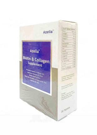 Azelia biotin & collagen supplement 30tab