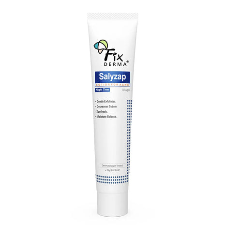 Fixderma salyzap lotion for acne 20ml night time