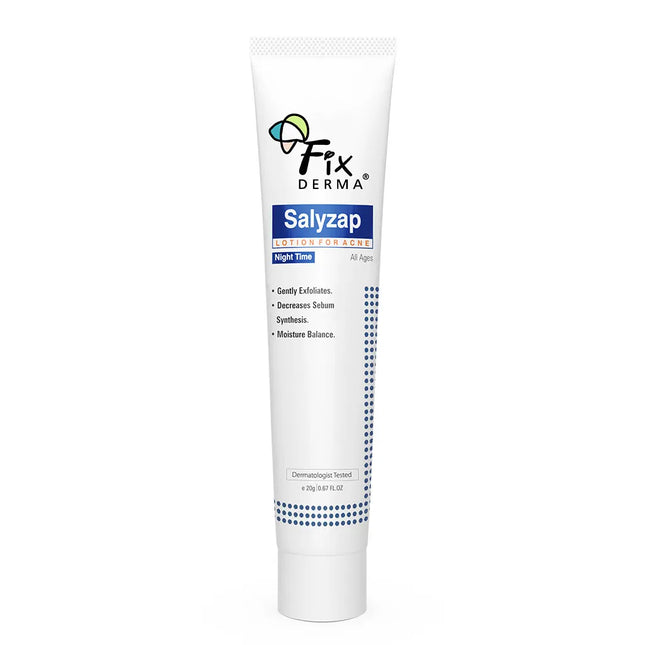 Fixderma salyzap lotion for acne 20ml night time