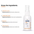 Salyzap for body acne body spray 50ml pack of 2