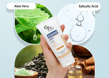 Fixderma Salyzap daily face cleanser for acne 60g