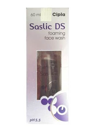Saslic DS Foaming Face Wash, 60ml (Rs. 7.25/ml)