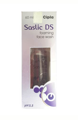 Saslic DS Foaming Face Wash, 60ml (Rs. 7.25/ml)